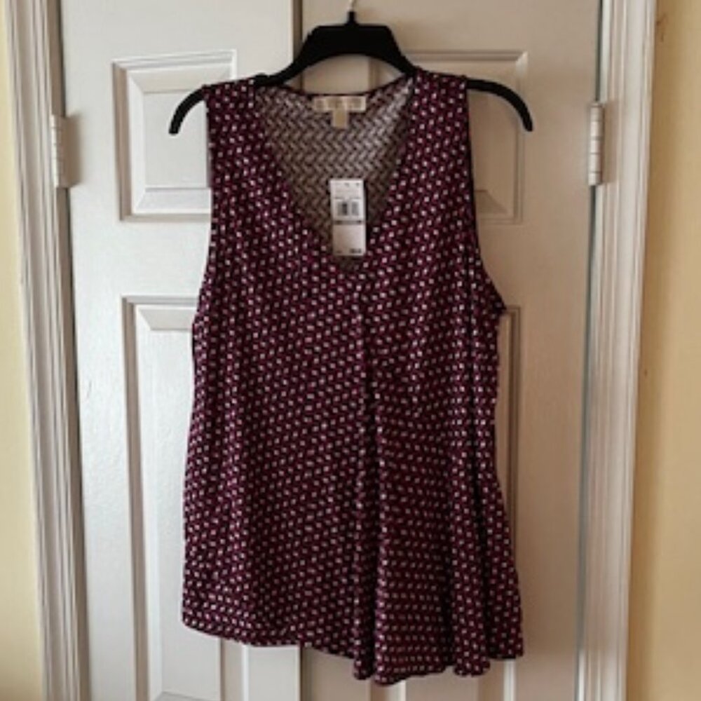 Michael Kors Dressy Tank Top 1X - New